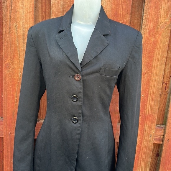 Contempo Casual Women’s Black Coat Jacket Size S - Picture 5 of 12